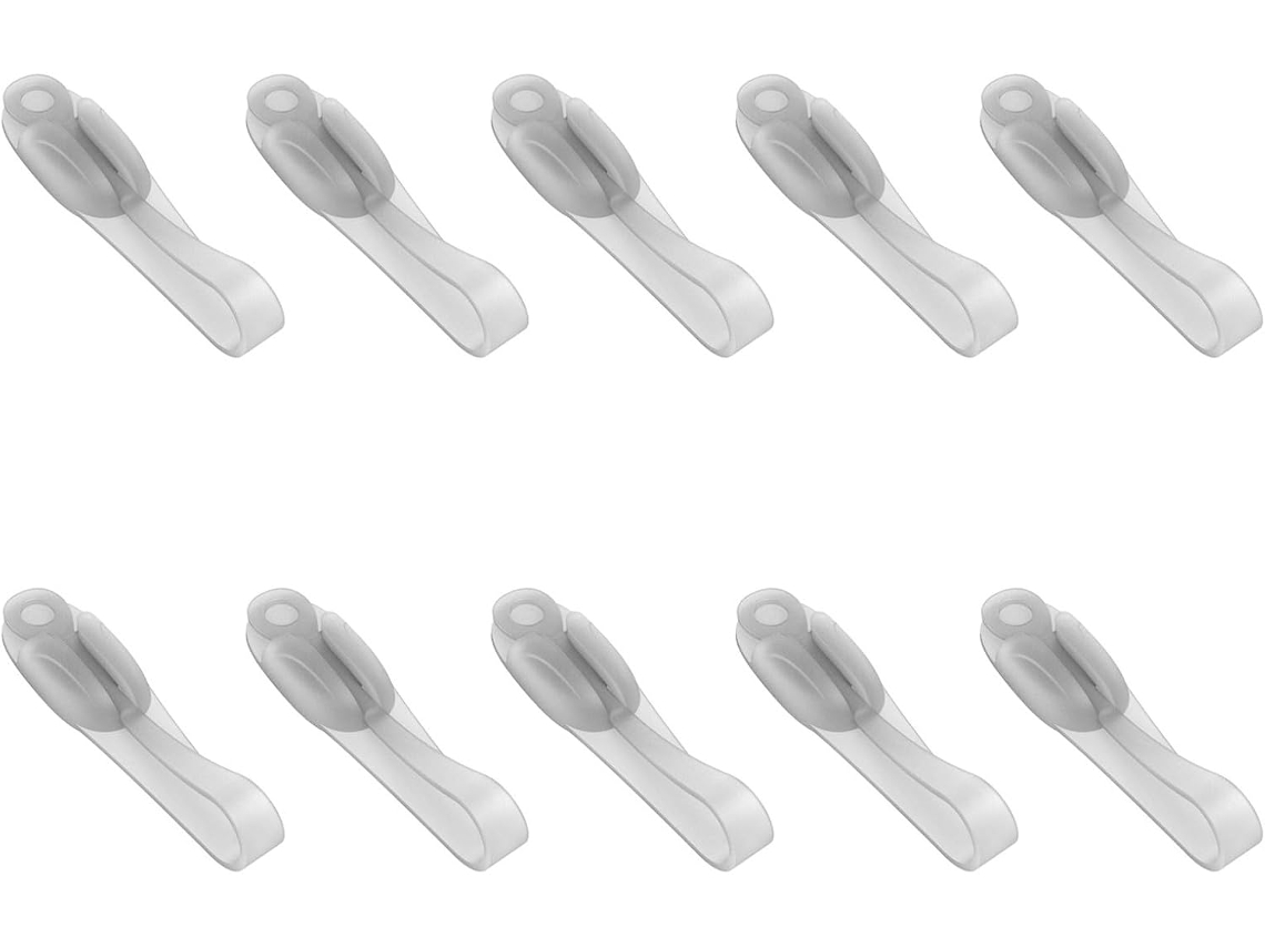 Juego De 10 Bridas De Silicona Resistentes Para Decoración De Chimeneas Y Usos Múltiples.