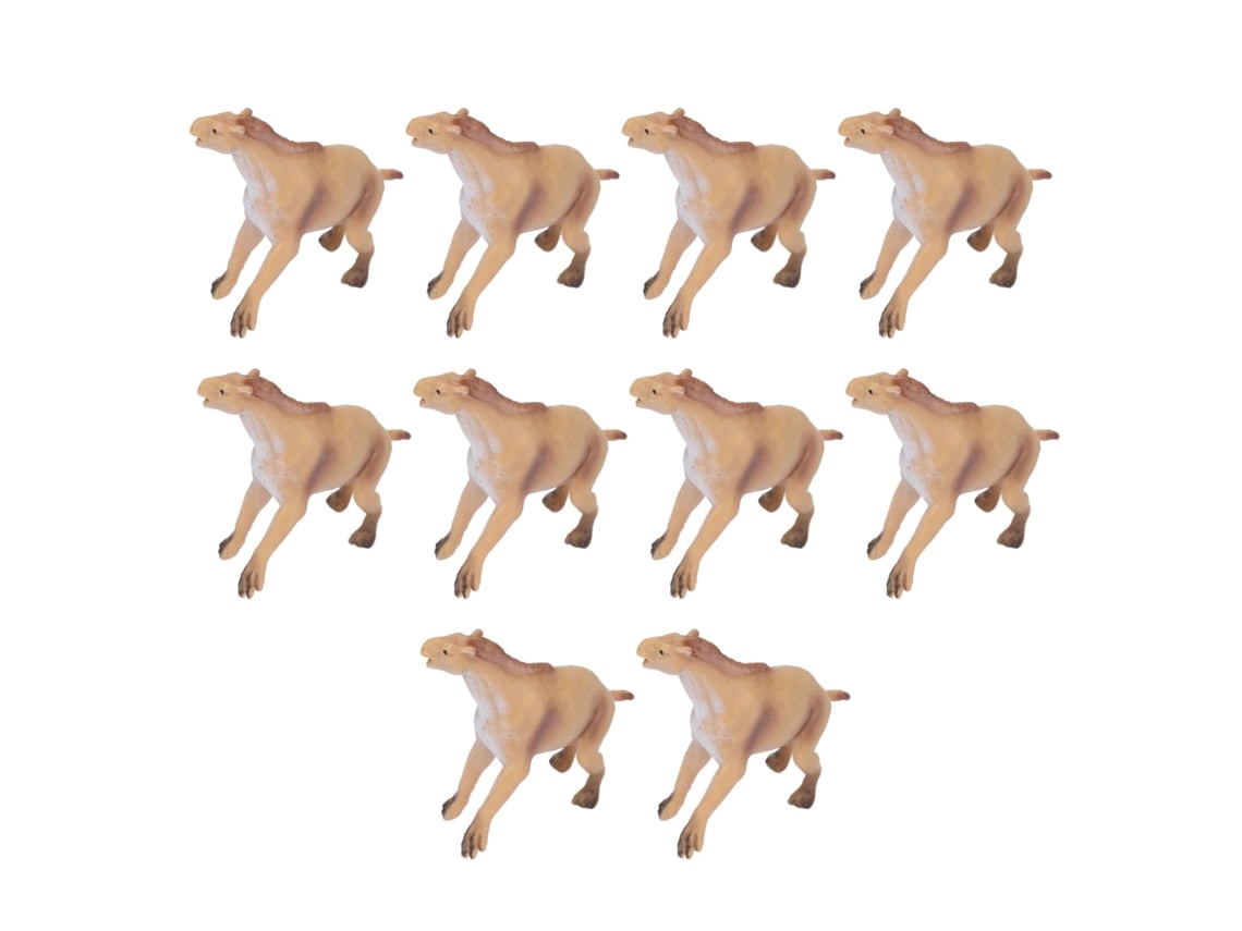 Bjww-10 Peças Modelo Animal Moropus Simulação Educativa Mini Figuras De Animais Moropus Para Crianças