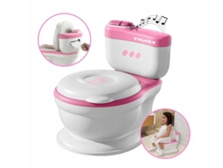 Orinal Twinky Para Bebés Y Niños 3 En 1 Orinal Y Vaso Sanitario Rosa