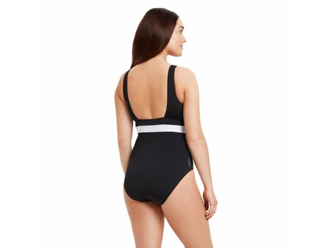 Roupa de Banho Square Back Back Panel Preto 34 Mulherzoggs