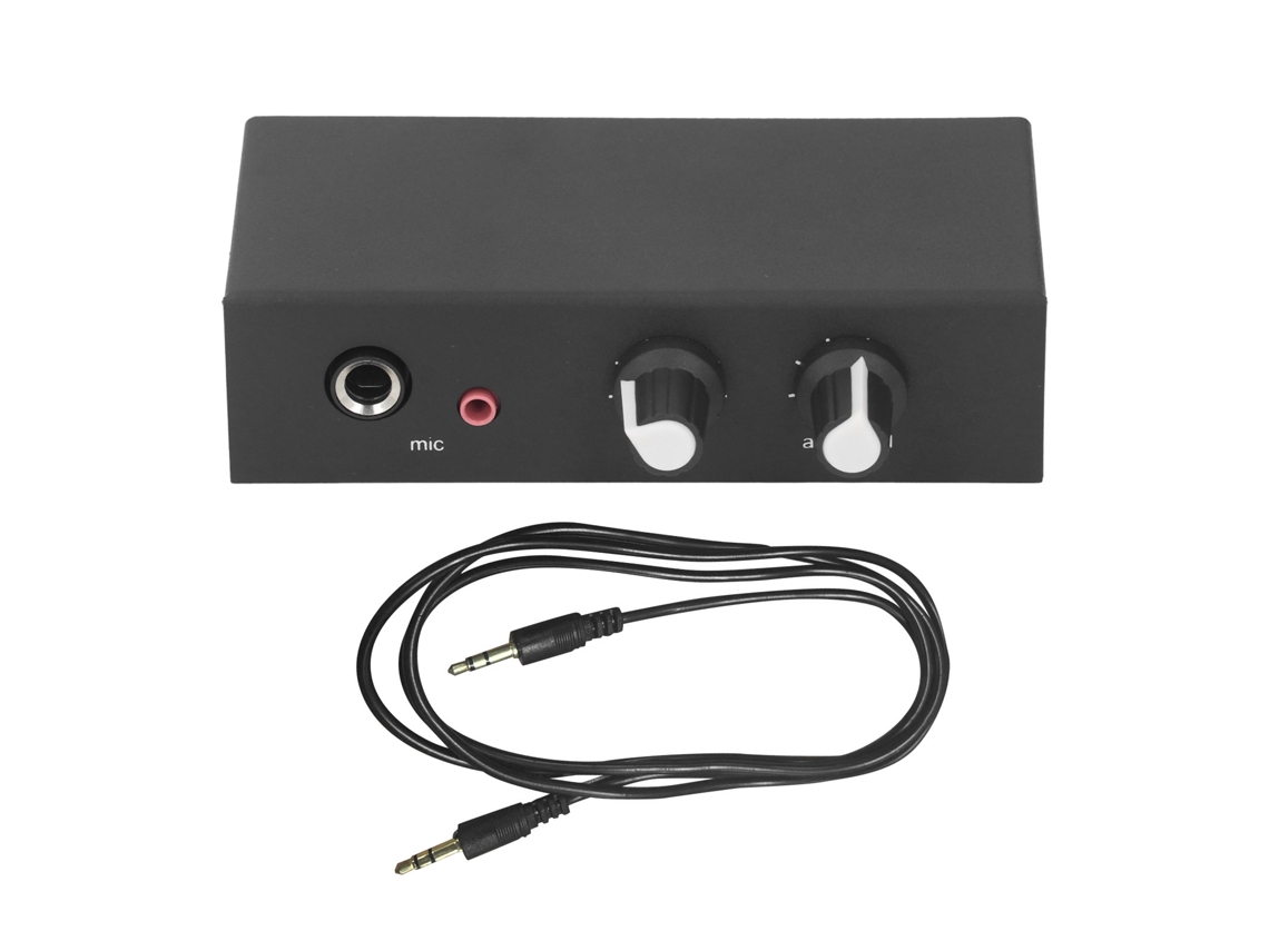Mixer De Música De Micrófono 6,5 Mm Dinámico 3,5 Mm Condensador Amplificador Micrófono Mixer Audible Con Botón Independiente Dc 5 12 V
