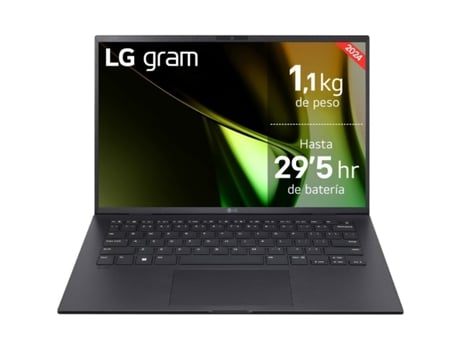 Laptop LG 14Z90S AP75P (Negro - 16 GB RAM - 512 GB SSD - 14" - Qwerty Español - Intel Core i7)