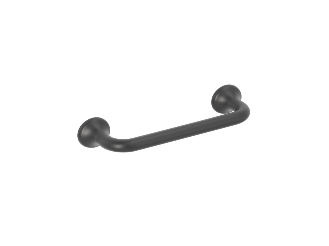 Tirador Para Mueble De Zamac Distancia Entre Ejes De 96 Mm Barniz Negro Mate Lote De 6mm