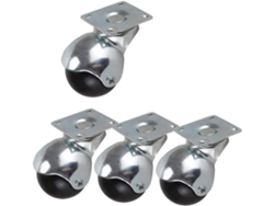 Ruedas Rueda Nailon 2 Pulgadas 1,5 Pulgadas Giratorias
