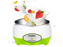 Yogurtera Automática Con Olla De Acero Inoxidable, 1 Litro, Para Uso Doméstico, Yogur Casero Saludable.