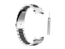 Correas de repuesto compatibles para Samsung Galaxy Watch4/4 Classic de acero inoxidable