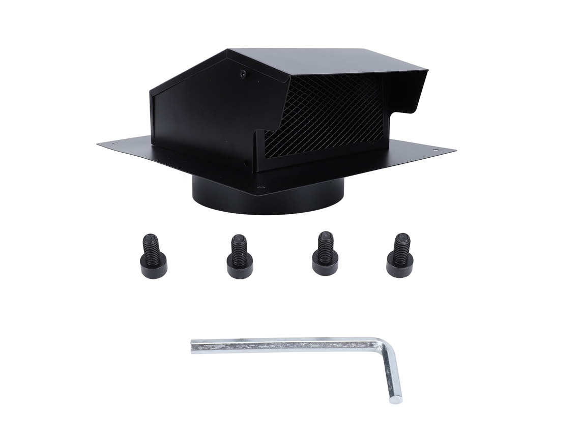 Parabrisas de techo impermeable de 8 pulgadas con amortiguador