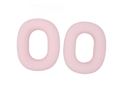 Accesorios Para Auriculares: Almohadillas De Silicona Resistentes Al Sudor Para Auriculares Ios Max (rosa)