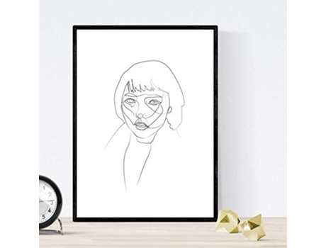 Poster NACNIC Dibujos y Bocetos a Una Linea (A3)