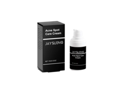 Crema calmante para aclarar y tratar el acné.