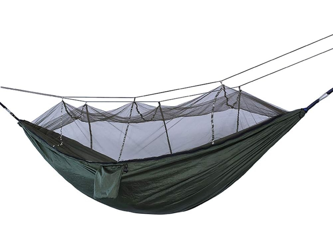 Hamaca De Camping Ultraligera Viaje Nailon Resistente Ligera Compacta
