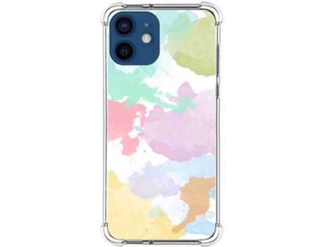 Carcasa iPhone 12 / 12 Pro (6.1) TUMUNDOSMARTPHONE Acuarela 11 Multicolor