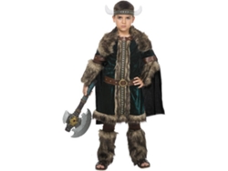 Disfraz de Niño DISFRAZZES Vikingo Verde (Talla: 3 a 4 años)