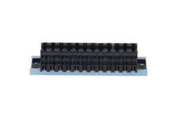 Portafusibles De 12 Vías Con Riel Desmontable Para Fusibles De Cuchilla Automotrices Ats 1a-30a