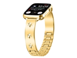 Correa para Apple Watch de 42/41/40/38 mm - Metal con pétalos de copo de nieve