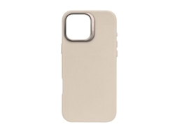 Funda Antichoque Compatible Magsafe para iPhone 16 Pro Max DECODED Piel Beige