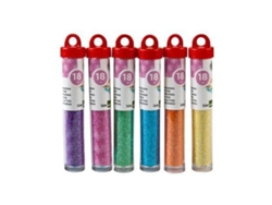 Purpurina Liderpapel Fantasia Cores Metalicas Pastel Frasco de 18 Gr
