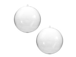 Bolas de acrílico transparente rellenables para decoración de fiestas NEVEANCE