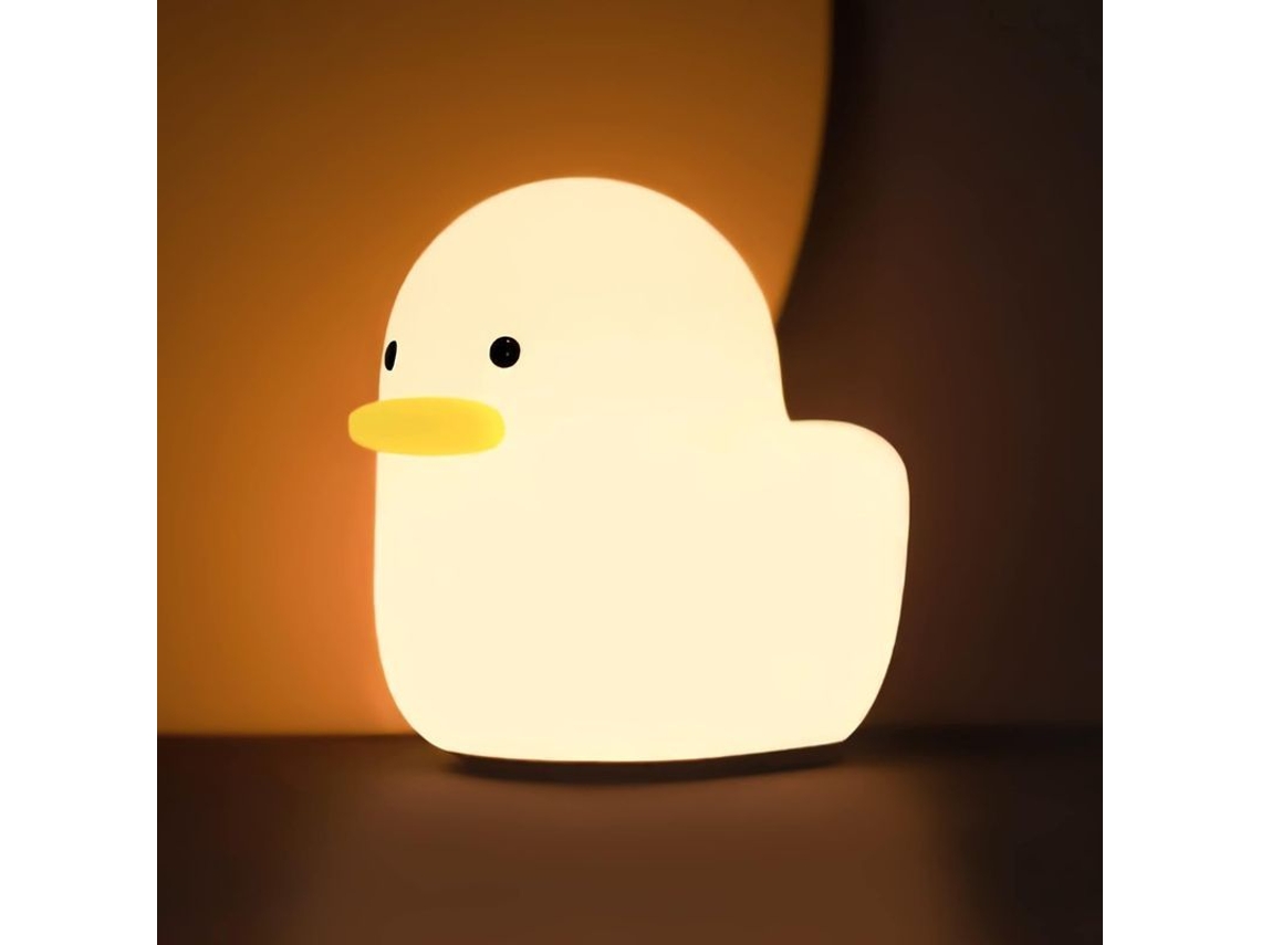 Bonita Luz Nocturna Led Recargable De Silicona Para Mujeres Adolescentes.