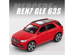 Coche De Aleación Gle 63s Coupé A Escala 1:32 Con Sonido Y Luz, Juguete, Regalo, Colección Infantil.