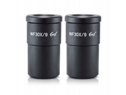 Oculares para microscopio WF30X/9 – Aumento de 30x | Campo de visión de 9 mm | Ajuste dióptrico