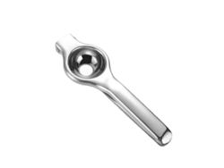 Exprimidor manual de acero inoxidable de 6,5 cm, potente extractor de cítricos, utensilio de cocina Tommy01