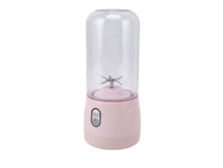 Licuadora portátil recargable por USB, mini exprimidor de frutas con 6 cuchillas, vaso de viaje para frutas