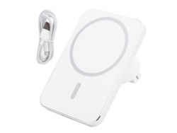 Cargador Inalámbrico Para Coche 15w Con Soporte De Ventilación Por Adsorción Magnética Y Pad De Carga