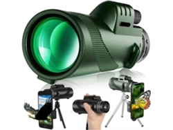 Telescopio Monocular Hd 80x100 Potente Con Zoom, Binoculares Portátiles De Larga Duración.