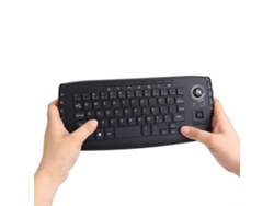Teclado Trackball de 1200 ppp, ratón de aire Trackball, teclado inalámbrico de 2,4 g, Ly Ebike