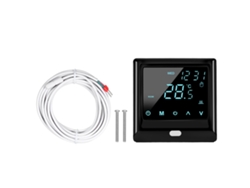 Termostato Inteligente Wi-fi De 16 A Con Control Por Aplicación, Pantalla Táctil Led Y Programación Semanal Para Calefacción Eléctrica Por Suelo Radiante.