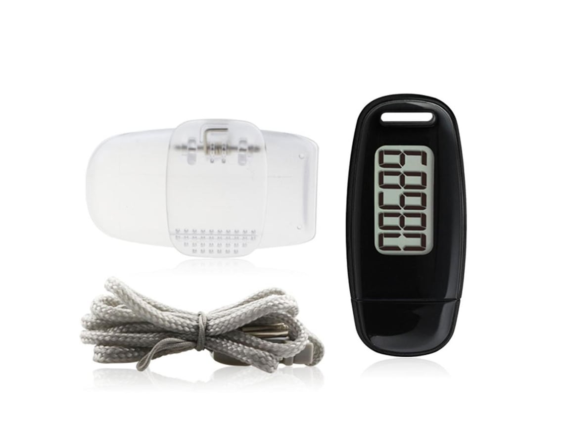 2026rebe-contador De Passos 3d Usb Com Tela Lcd Grande, Clip E Cordão Para Caminhada
