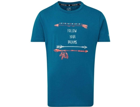 Camiseta Unisex DARE2B Go Beyond Montaña Azul (3 / 4 Años)