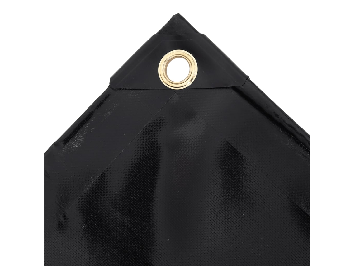 Maison Exclusive - Lienzo 650 G/m² 1,5x6 M Negro