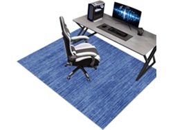 Tapete Cadeira Gamer Escritório Protetor Piso Antiderrapante 60 X 120 Cm Madeira (60 Cm),