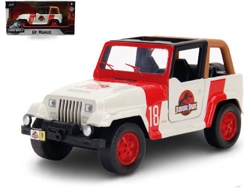 Vehículo JADA Jurassic Park Jeep Wrangler 1:32 (Edad Mínima: ‍8)