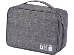 Bolsa De Viaje De Poliéster Organizador De Cables Estuche Resistente Arañazos Bolsa Para Accesorios