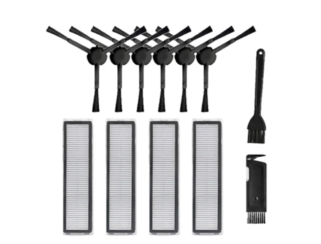 Juego de 12 piezas compatible con los kits de piezas de aspiradora robótica Dreame L10 Pro