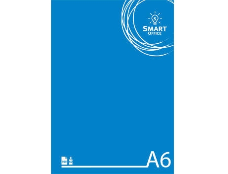 Bloc de Notas SMART OFFICE A6 (Liso)