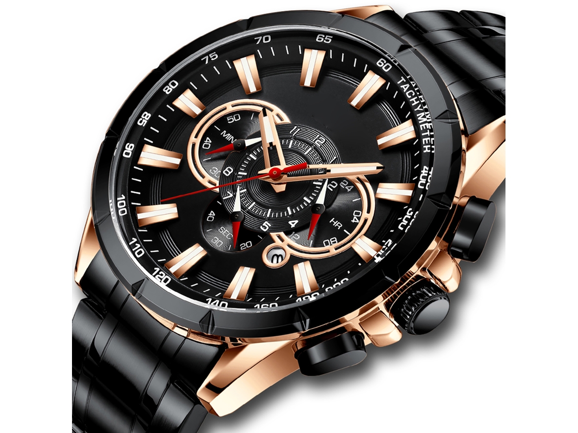 Reloj De Cuarzo De Acero Inoxidable Para Hombre Curren 8363