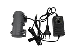 Mini motor vibrador portátil de 24 V, 3800 rpm, 10 W para sistemas de alerta, camillas de masaje y vibradores con velocidad ajustable. Enchufe europeo.