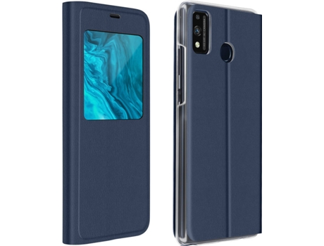 Funda Honor 9X Lite AVIZAR Ventana Azul Oscuro