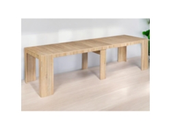 BELLI - Mesa consola extensible de madera - 3 m CONCEPT U