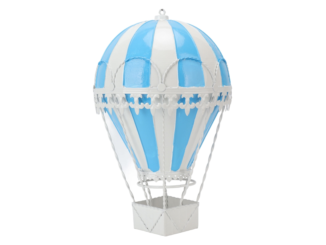 Globo aerostático decorativo de hierro de estilo vintage para dormitorio/cafetería