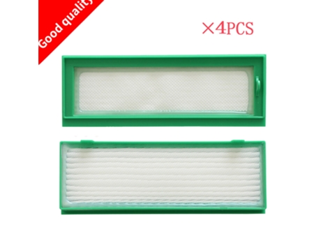 4 unids/lote accesorios de Robot aspirador piezas filtro Hepa para Vorwerk Vr200 Seitenburste para Kobold Vr200 Saugroboter