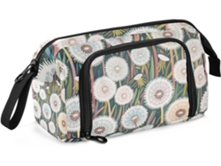 Besportble Estuche De Gran Capacidad Con Cremallera Para Chicas Adolescentes Y Diente De León 24 X 9,5 X 15 Cm