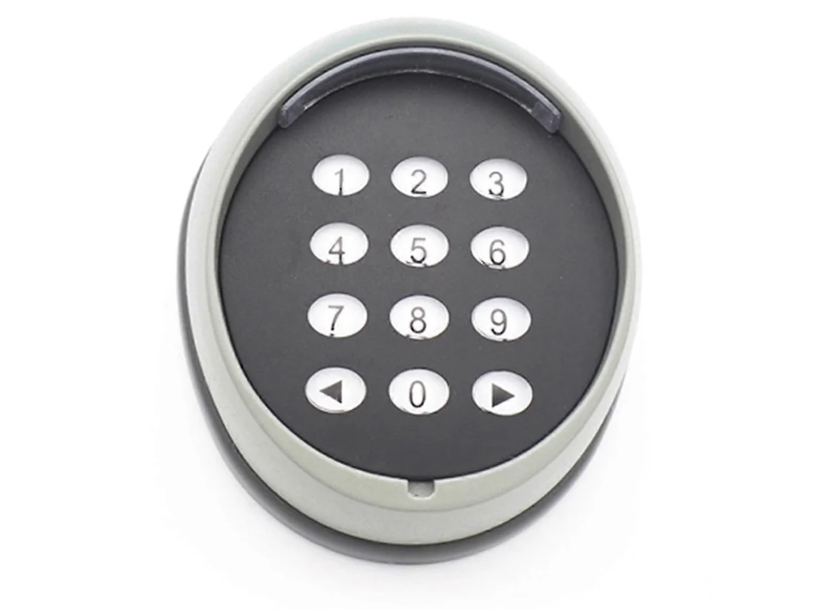 Teclado Y Receptor Inalámbricos (433,92 Mhz). Para Uso Exclusivo Con Abridores Automáticos De Puertas De Garaje, Batientes O Correderas. Brilvibe_ptg