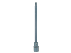 Adaptador de vaso hexagonal de 1/2'' 200 mm (h6) para destornillador eléctrico - Herramienta de atornillado