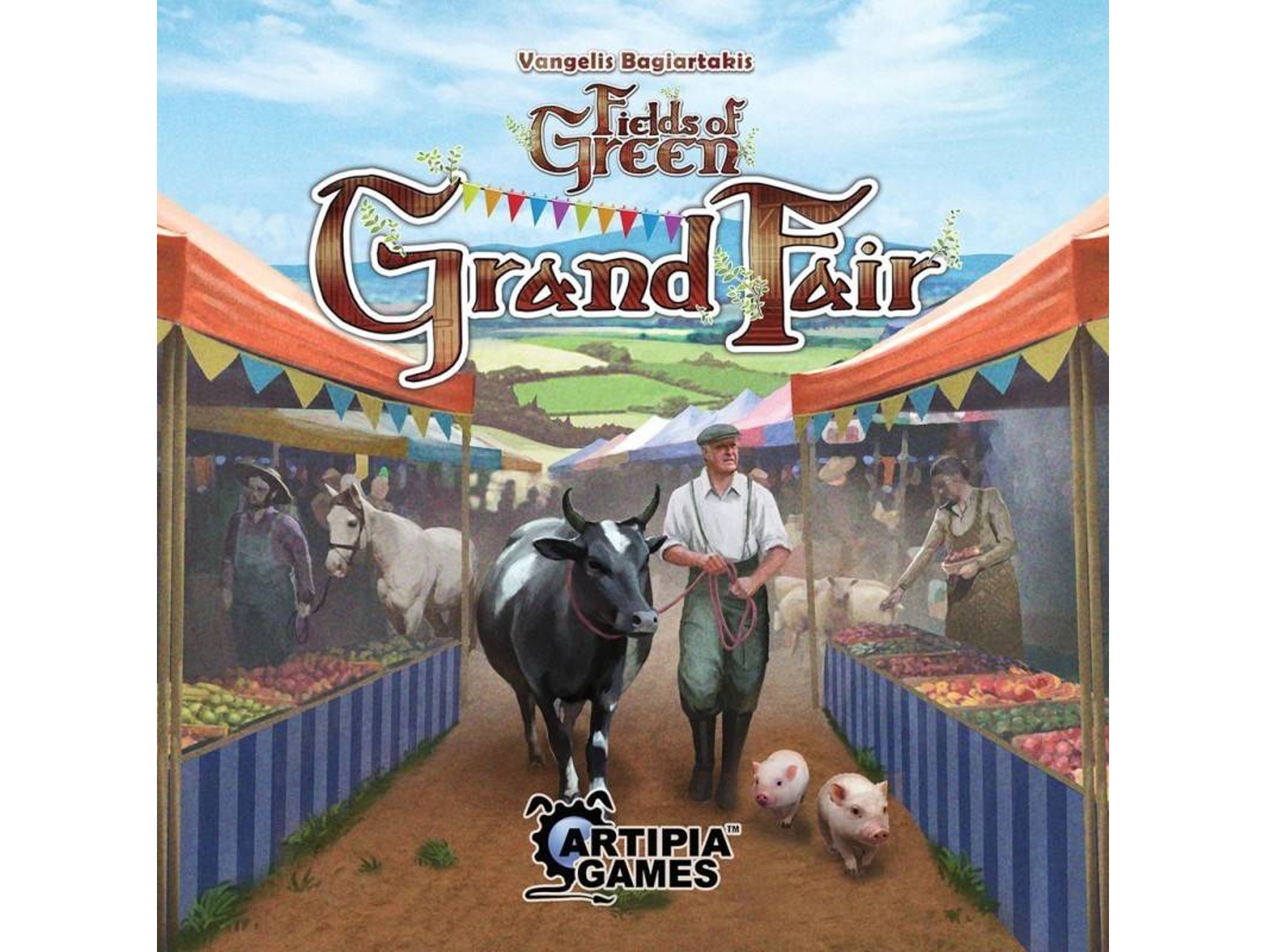 Juego de Mesa ARTIPIA GAMES Fields of Green: Grand Fair Expansion (Inglés - Edad Mínima: 8)
