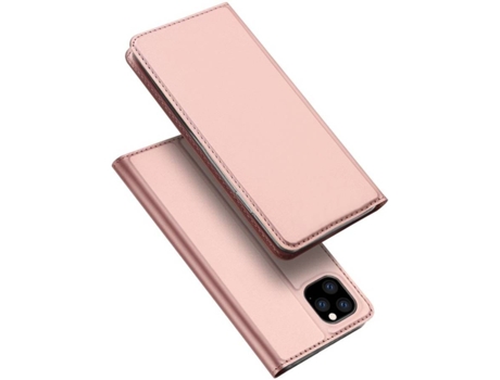 Funda iPhone 11 Pro Max DUX DUCIS Skin Pro Booktype Rosa